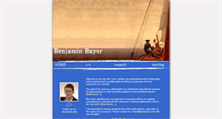 Desktop Screenshot of benbayer.com