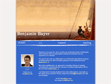 Tablet Screenshot of benbayer.com